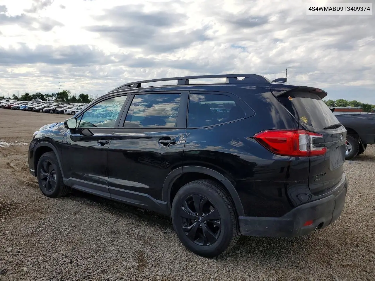2026 Subaru Ascent Premium VIN: 4S4WMABD9T3409374 Lot: 57408746