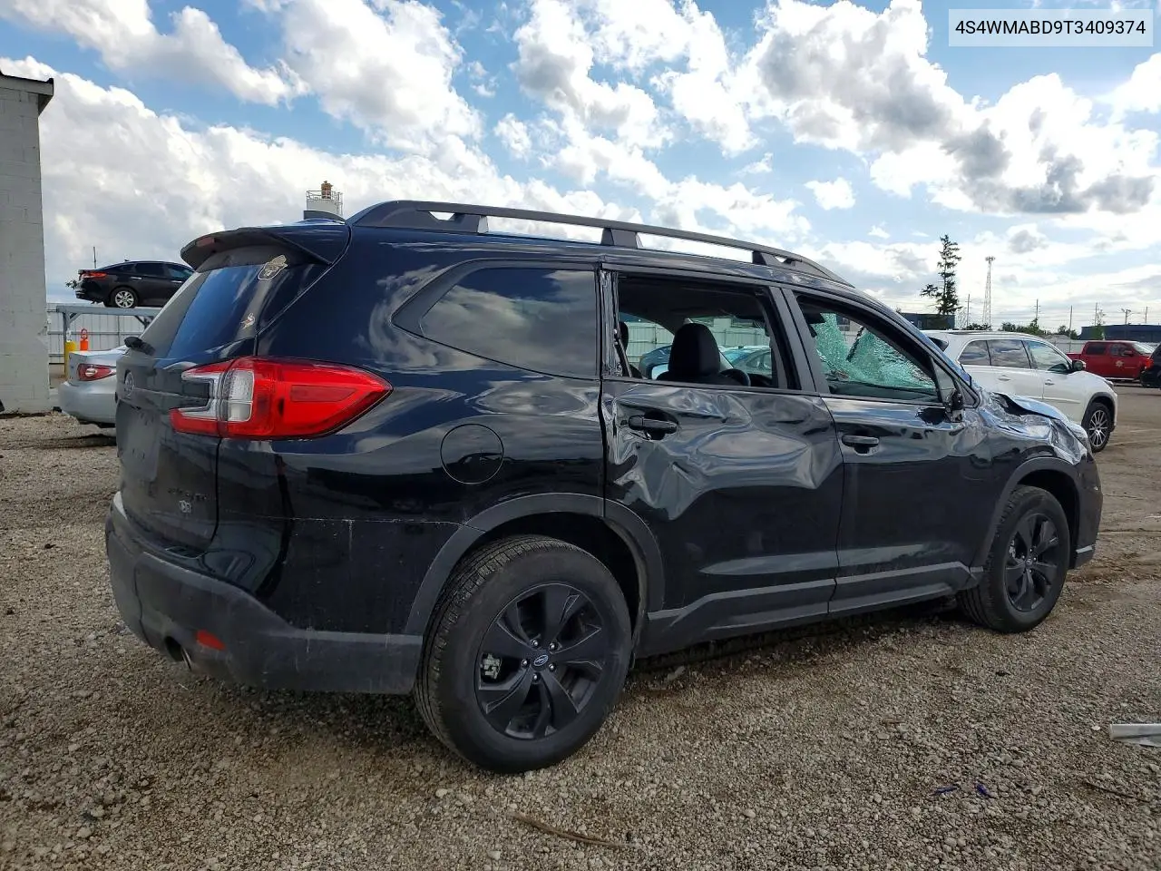 2026 Subaru Ascent Premium VIN: 4S4WMABD9T3409374 Lot: 57408746