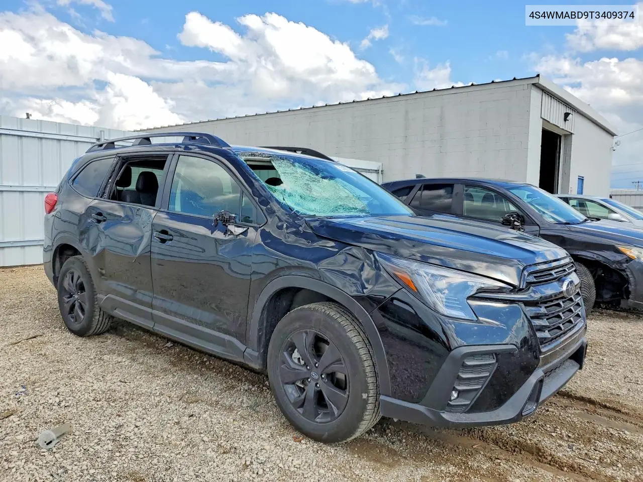 2026 Subaru Ascent Premium VIN: 4S4WMABD9T3409374 Lot: 57408746