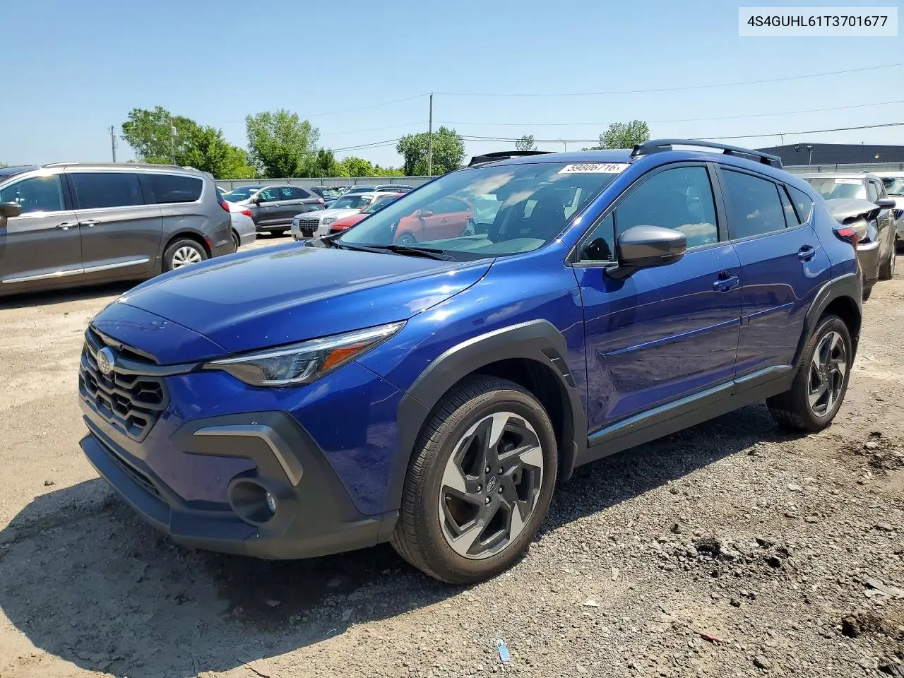 2026 Subaru Crosstrek Limited VIN: 4S4GUHL61T3701677 Lot: 59806716