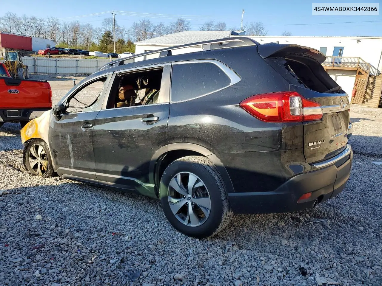 2019 Subaru Ascent Premium VIN: 4S4WMABDXK3442866 Lot: 47174846