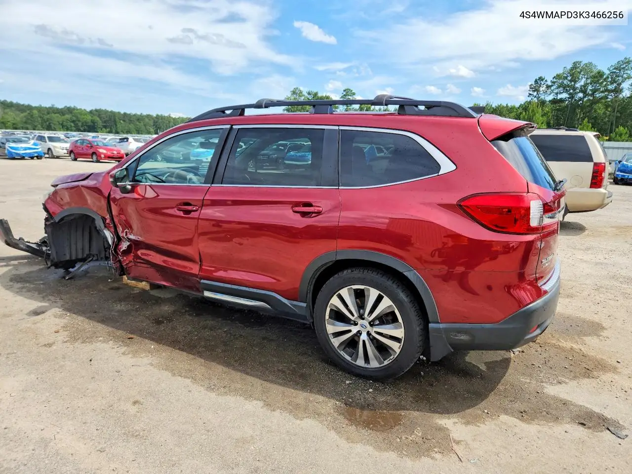 2019 Subaru Ascent Limited VIN: 4S4WMAPD3K3466256 Lot: 56945306