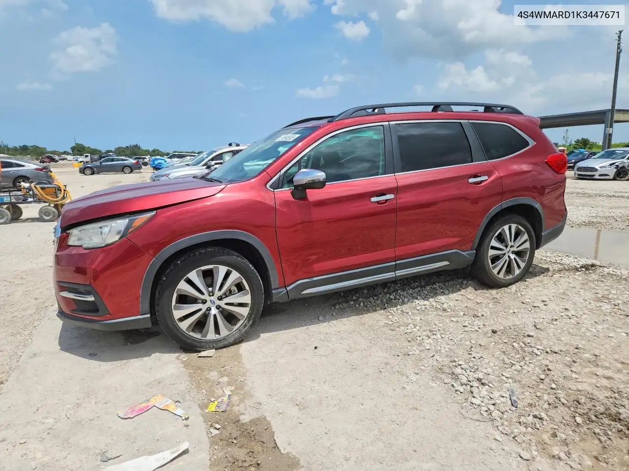 2019 Subaru Ascent Touring VIN: 4S4WMARD1K3447671 Lot: 57604806