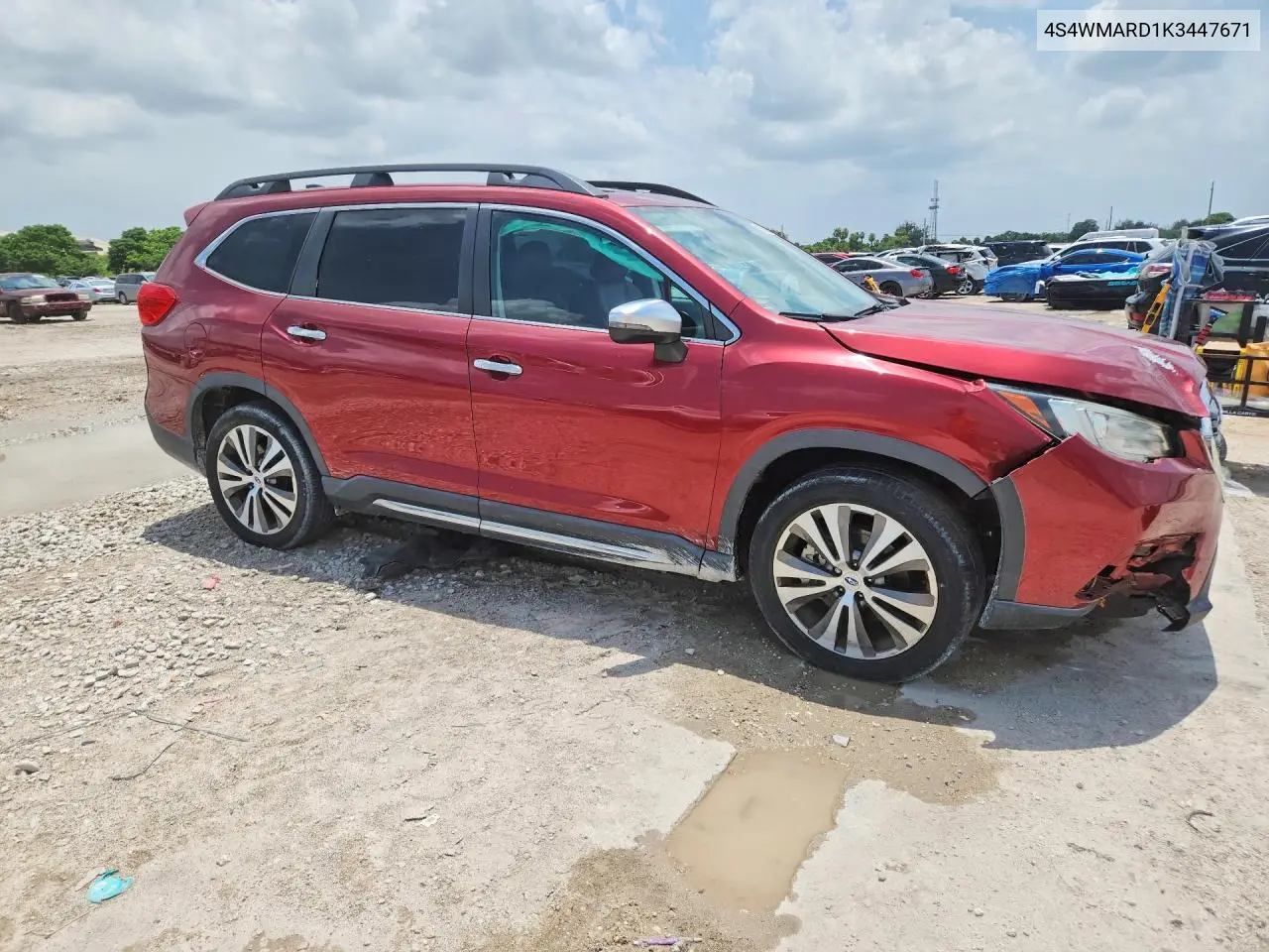 2019 Subaru Ascent Touring VIN: 4S4WMARD1K3447671 Lot: 57604806
