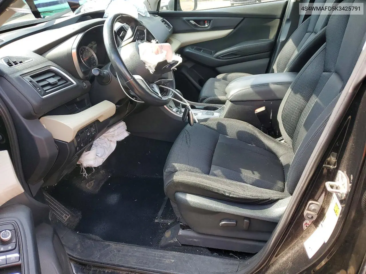 2019 Subaru Ascent Premium VIN: 4S4WMAFD5K3425791 Lot: 57648446