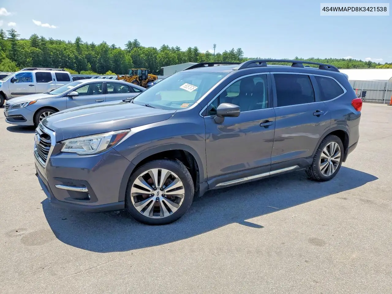 2019 Subaru Ascent Limited VIN: 4S4WMAPD8K3421538 Lot: 58087676