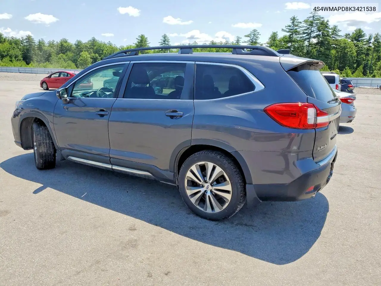 2019 Subaru Ascent Limited VIN: 4S4WMAPD8K3421538 Lot: 58087676