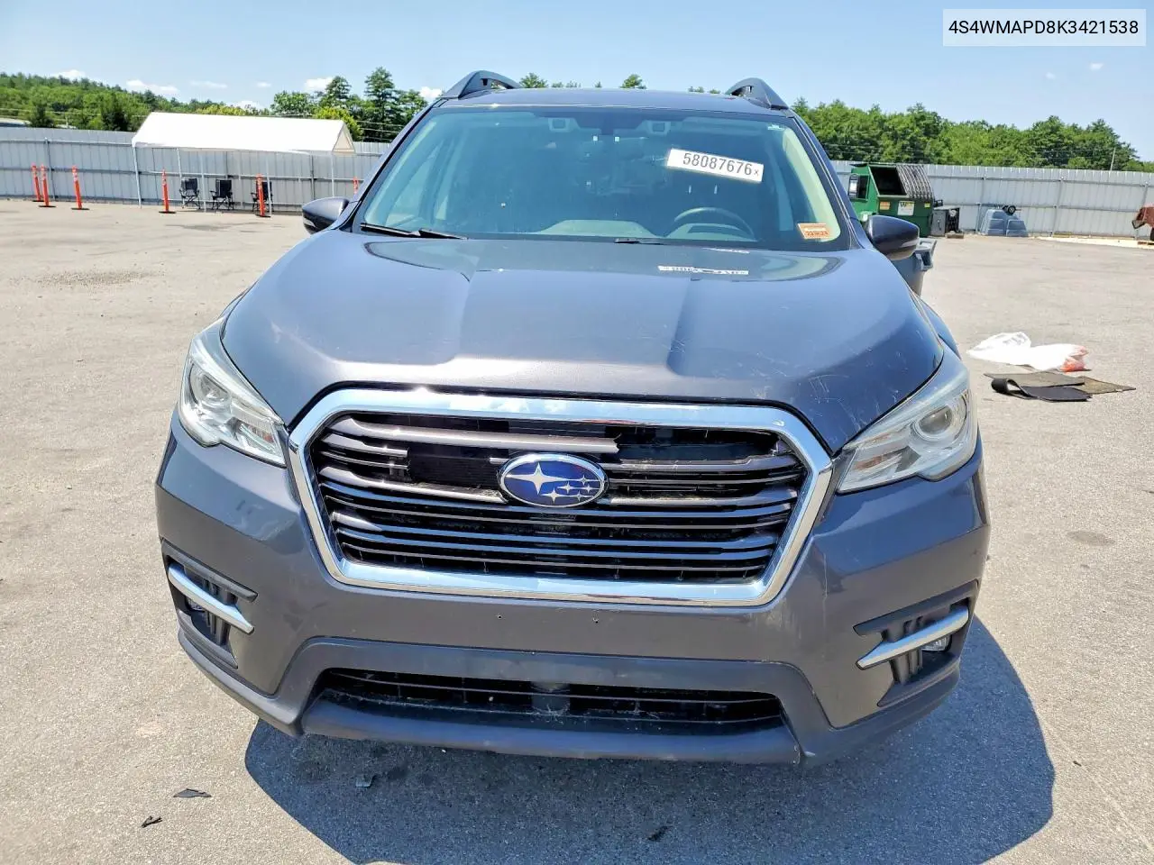 2019 Subaru Ascent Limited VIN: 4S4WMAPD8K3421538 Lot: 58087676
