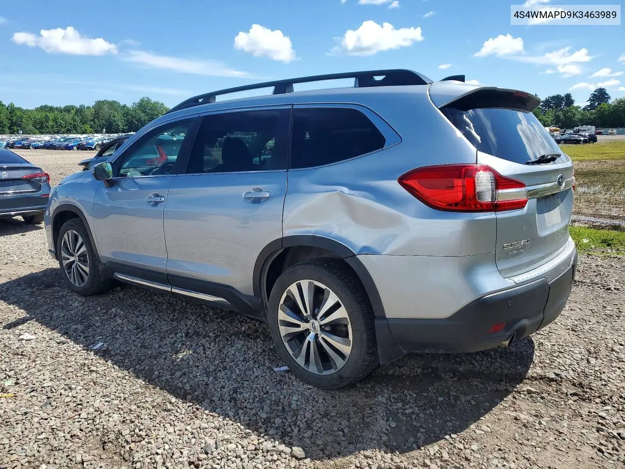 2019 Subaru Ascent Limited VIN: 4S4WMAPD9K3463989 Lot: 58135856
