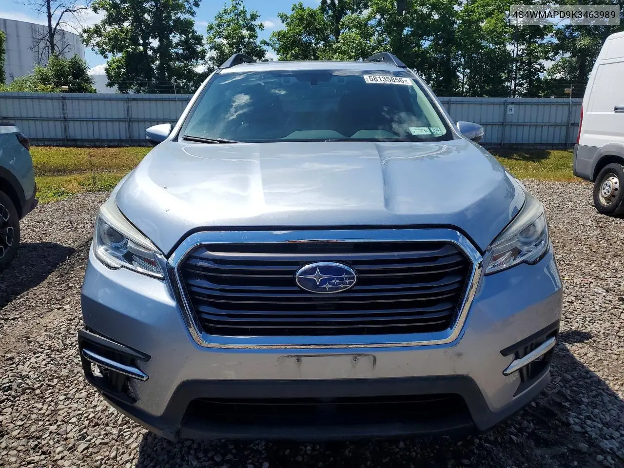 2019 Subaru Ascent Limited VIN: 4S4WMAPD9K3463989 Lot: 58135856