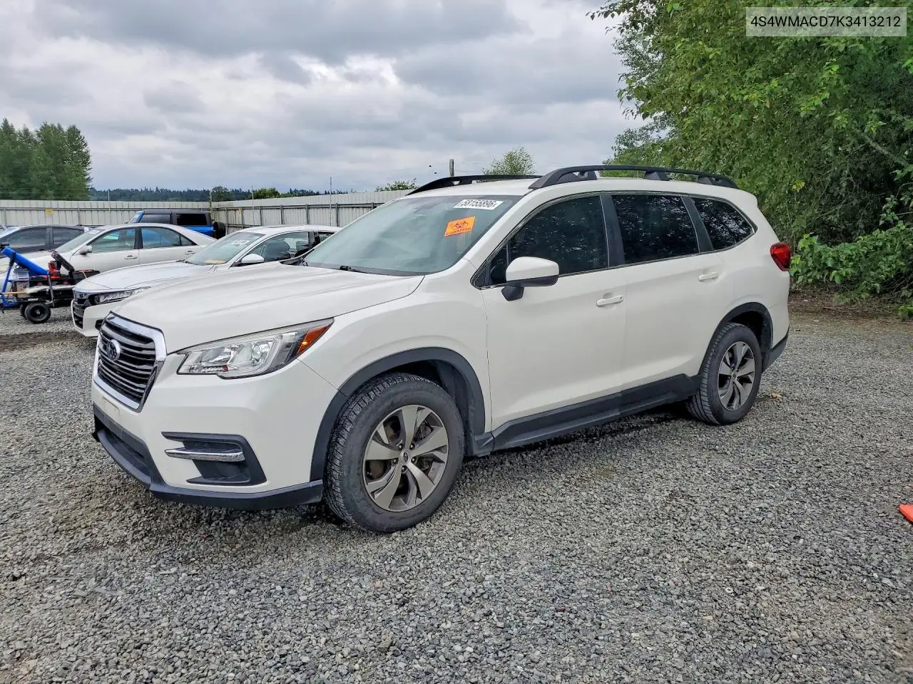 2019 Subaru Ascent Premium VIN: 4S4WMACD7K3413212 Lot: 58155896