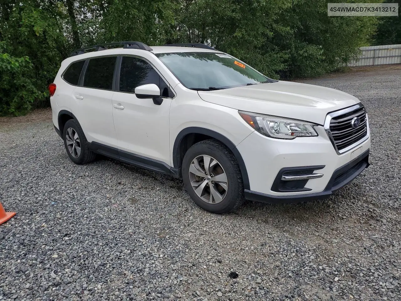 2019 Subaru Ascent Premium VIN: 4S4WMACD7K3413212 Lot: 58155896