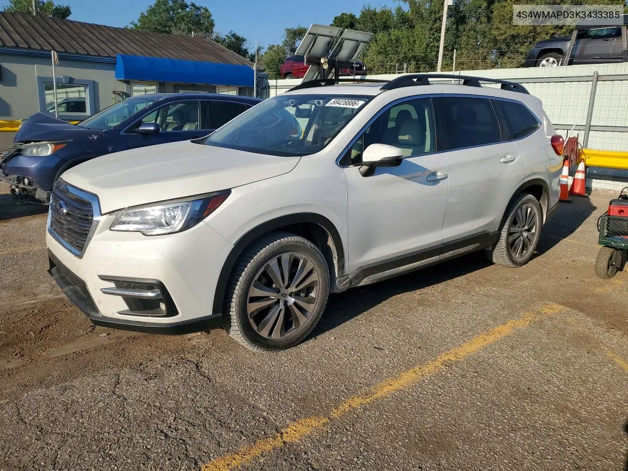2019 Subaru Ascent Limited VIN: 4S4WMAPD3K3433385 Lot: 58428886