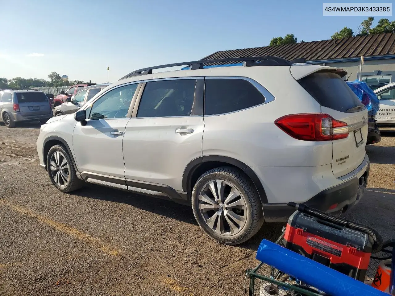 2019 Subaru Ascent Limited VIN: 4S4WMAPD3K3433385 Lot: 58428886