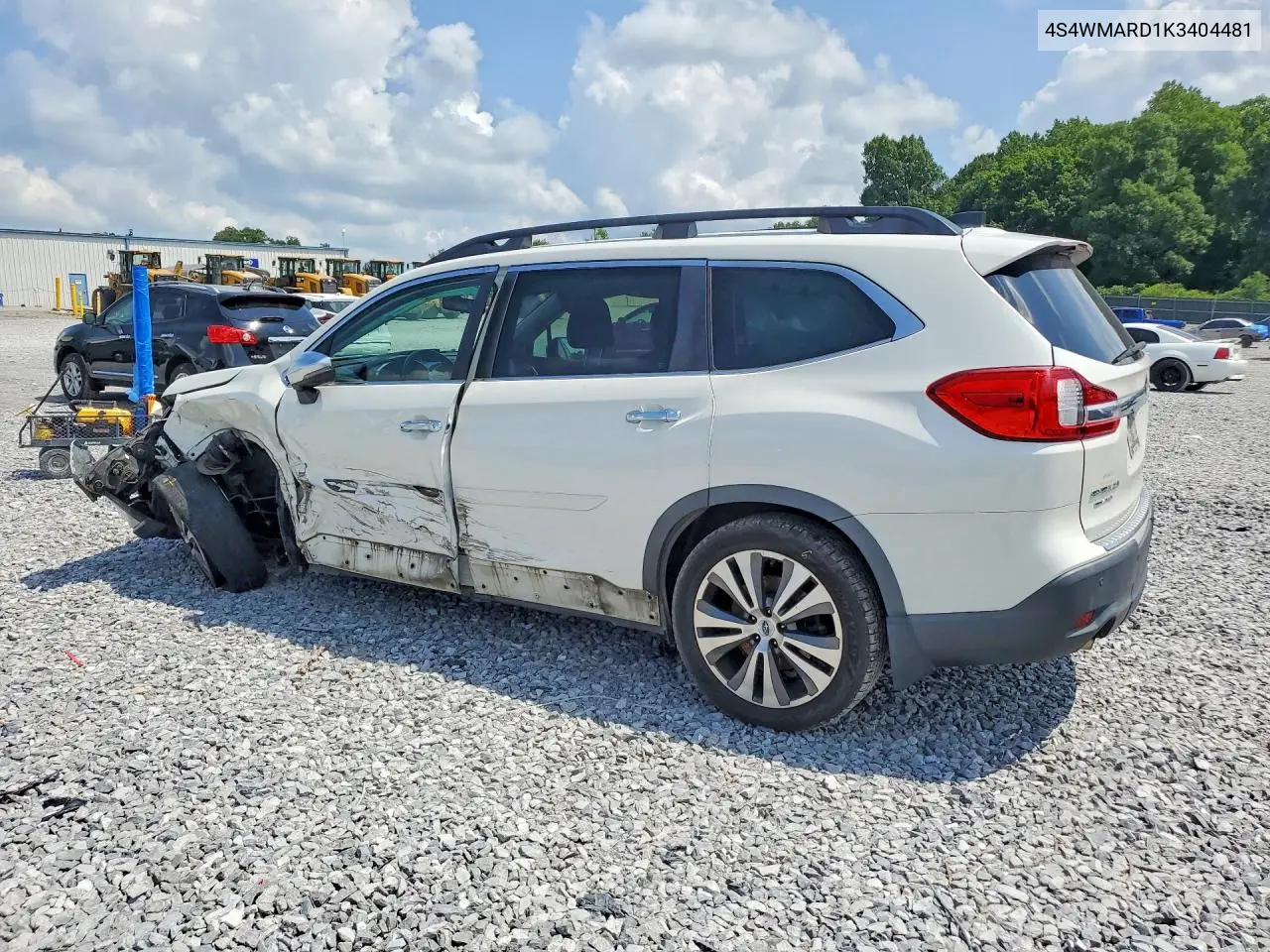 2019 Subaru Ascent Touring VIN: 4S4WMARD1K3404481 Lot: 58450936