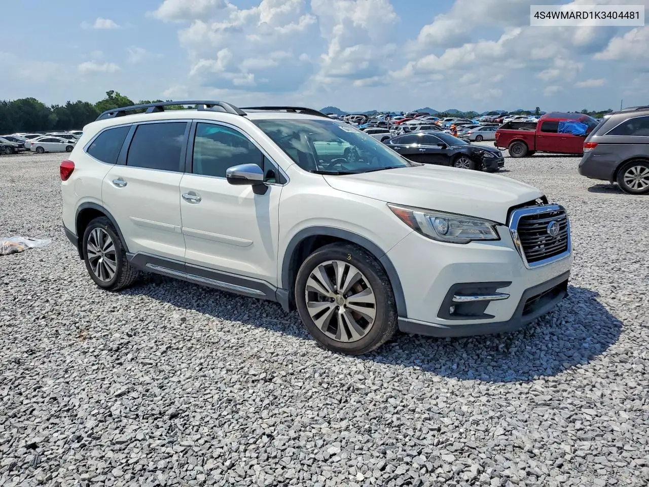 2019 Subaru Ascent Touring VIN: 4S4WMARD1K3404481 Lot: 58450936