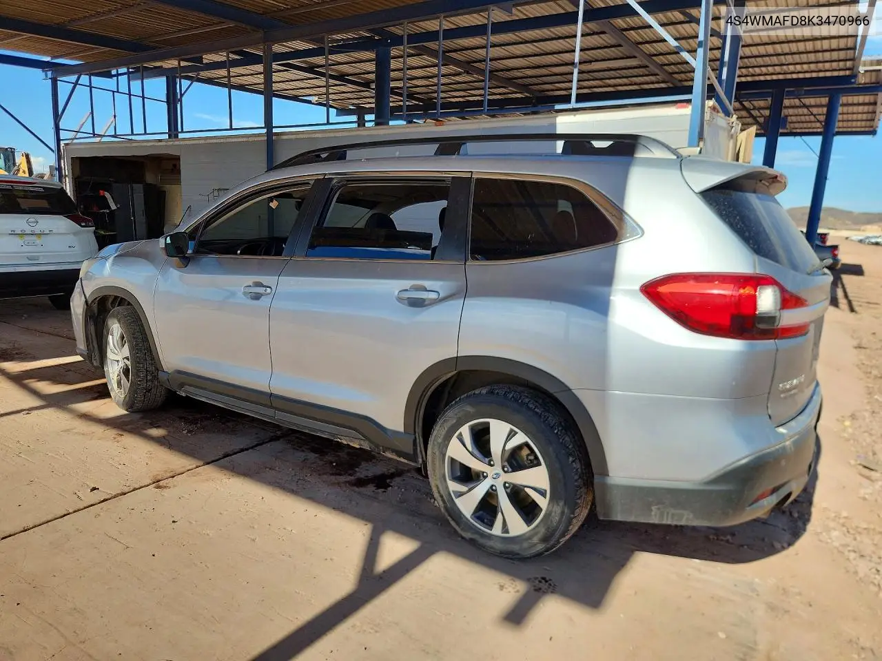 2019 Subaru Ascent Premium VIN: 4S4WMAFD8K3470966 Lot: 58471356