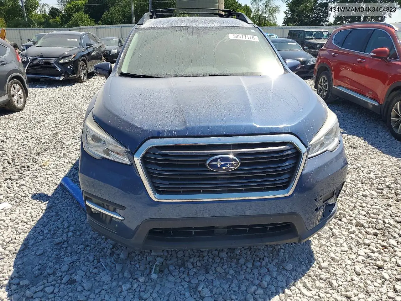 2019 Subaru Ascent Limited VIN: 4S4WMAMD4K3404823 Lot: 58877176