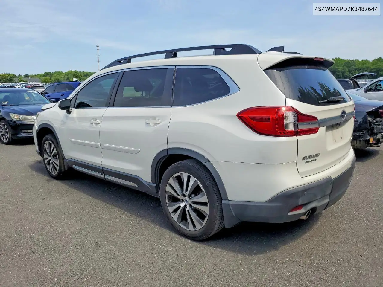 2019 Subaru Ascent Limited VIN: 4S4WMAPD7K3487644 Lot: 58914726