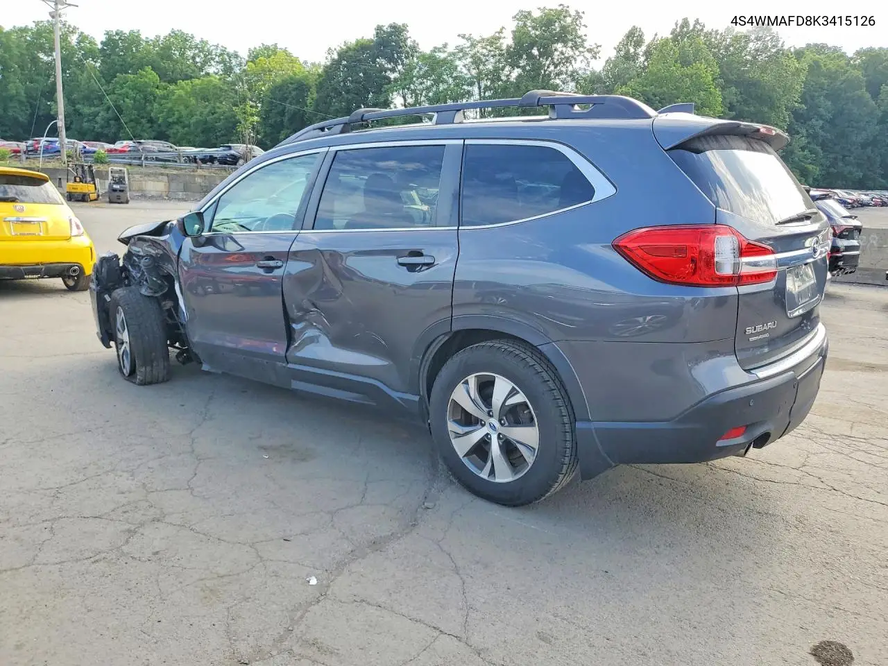 2019 Subaru Ascent Premium VIN: 4S4WMAFD8K3415126 Lot: 59100866