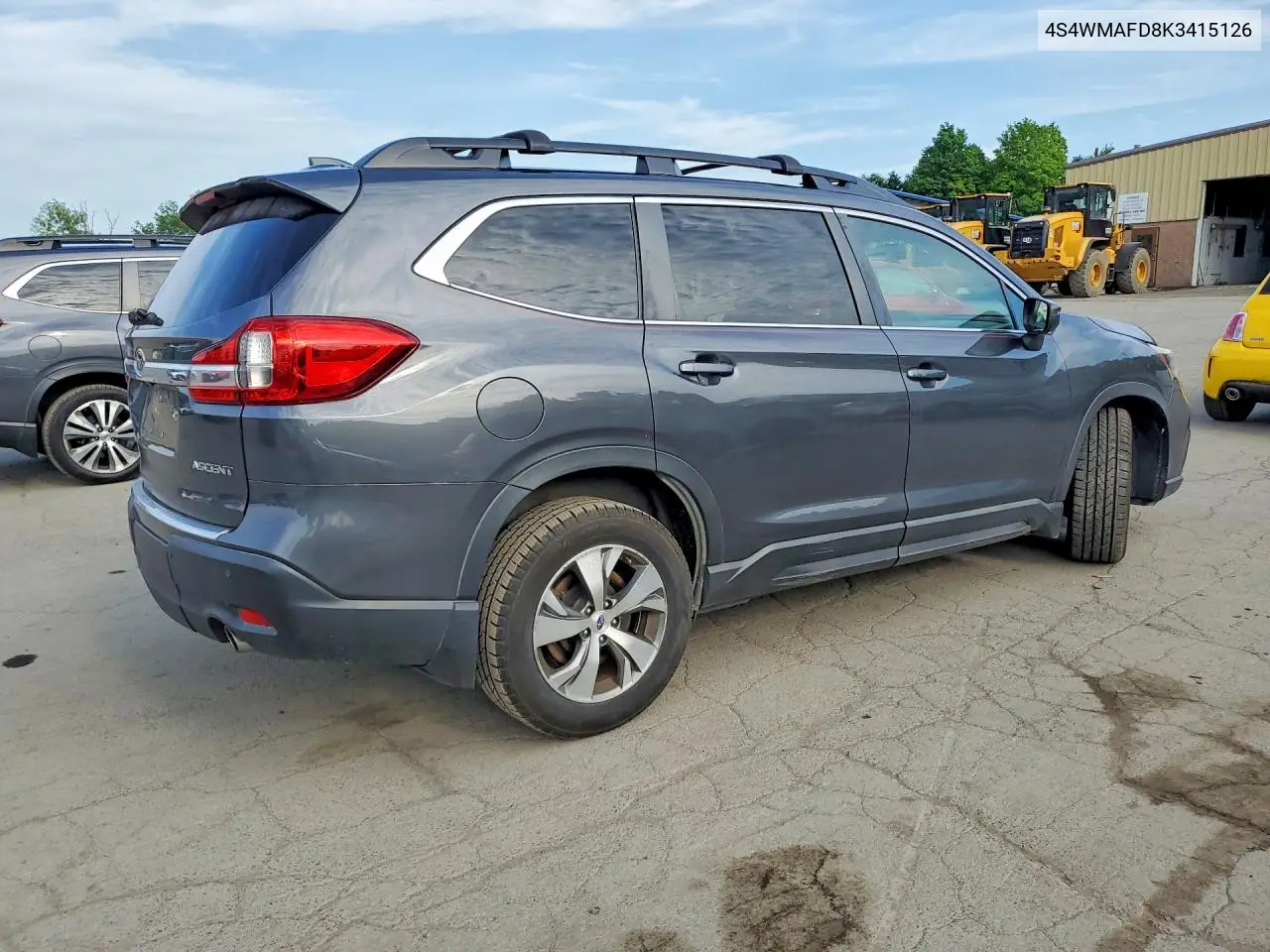 2019 Subaru Ascent Premium VIN: 4S4WMAFD8K3415126 Lot: 59100866