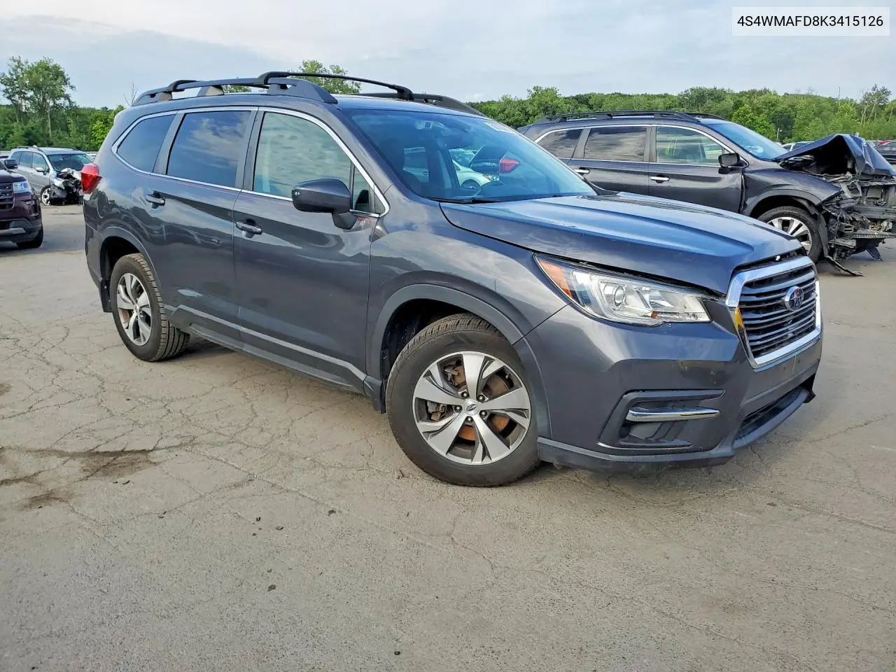 2019 Subaru Ascent Premium VIN: 4S4WMAFD8K3415126 Lot: 59100866