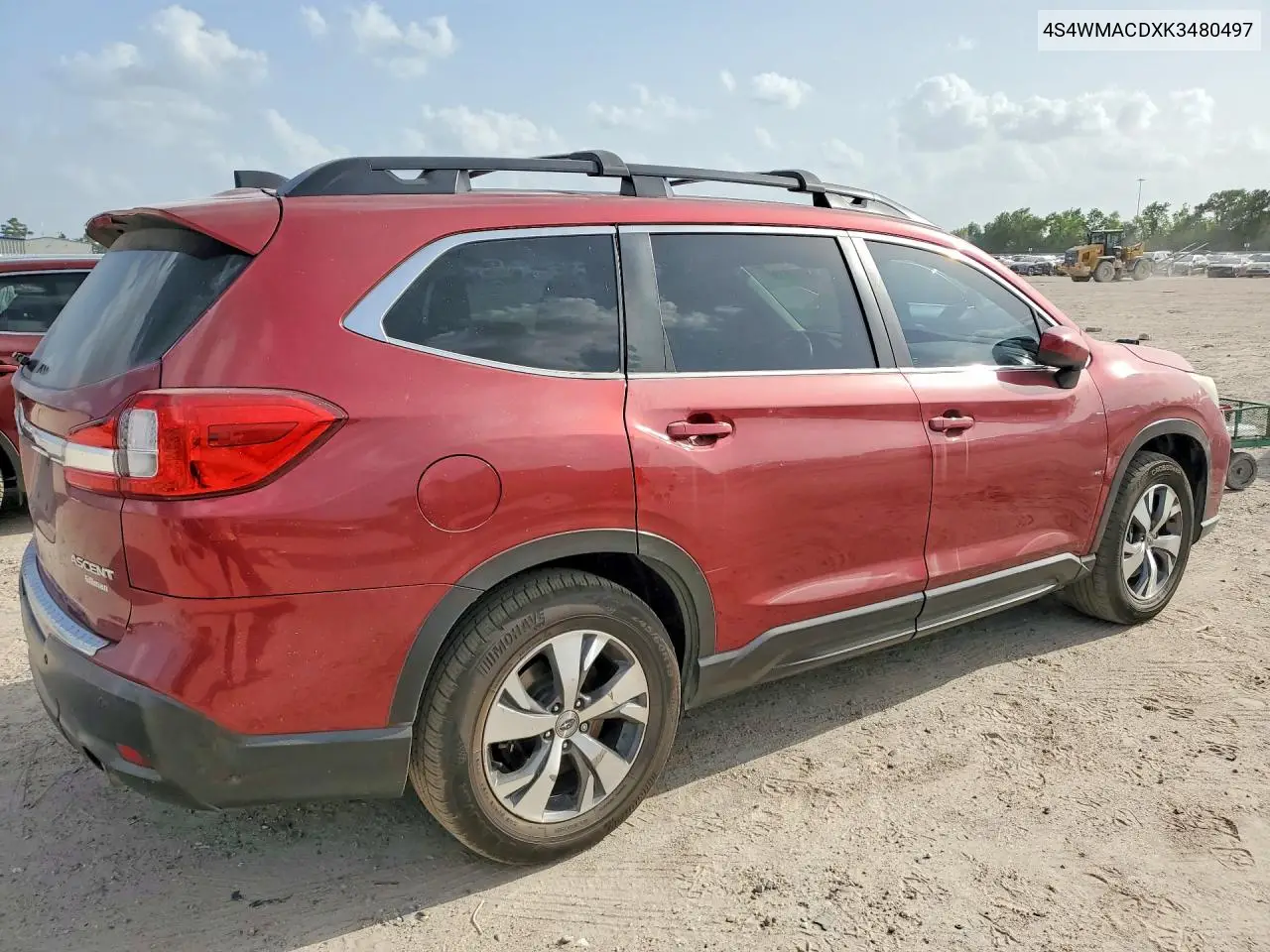 2019 Subaru Ascent Premium VIN: 4S4WMACDXK3480497 Lot: 59195136
