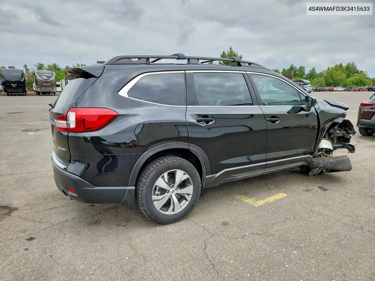 2019 Subaru Ascent Premium VIN: 4S4WMAFD3K3415633 Lot: 59228806