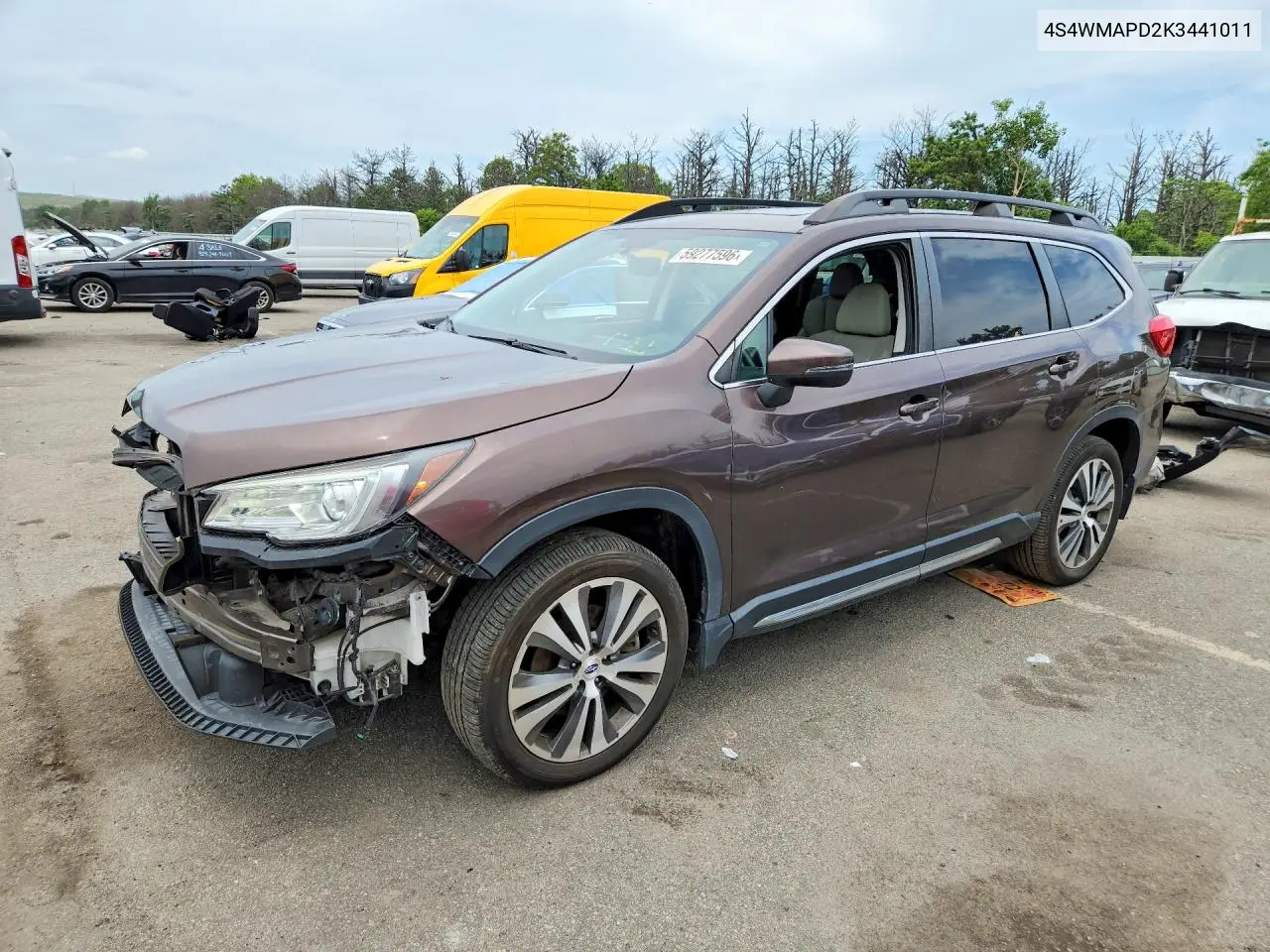 2019 Subaru Ascent Limited VIN: 4S4WMAPD2K3441011 Lot: 59277596