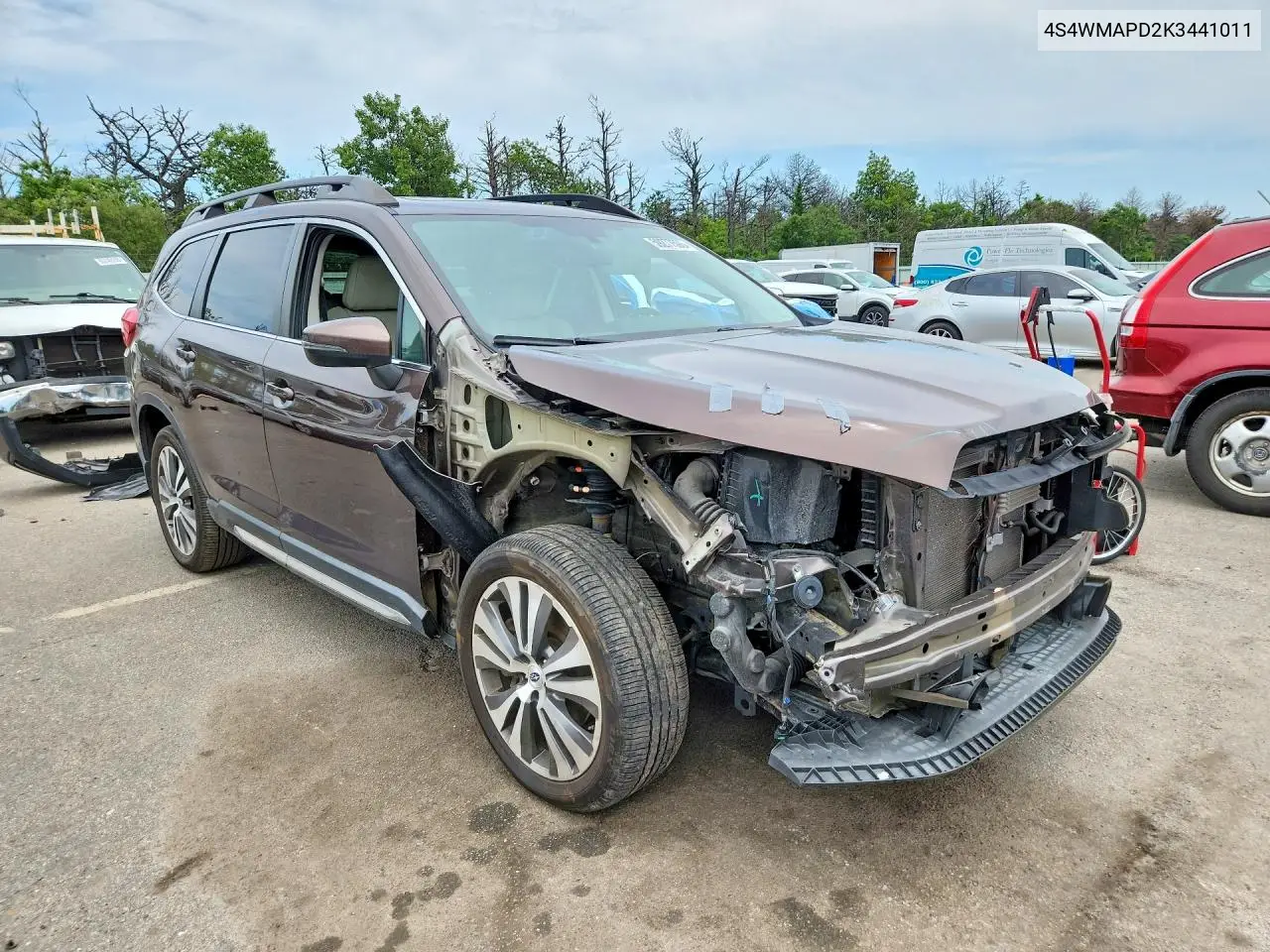 2019 Subaru Ascent Limited VIN: 4S4WMAPD2K3441011 Lot: 59277596