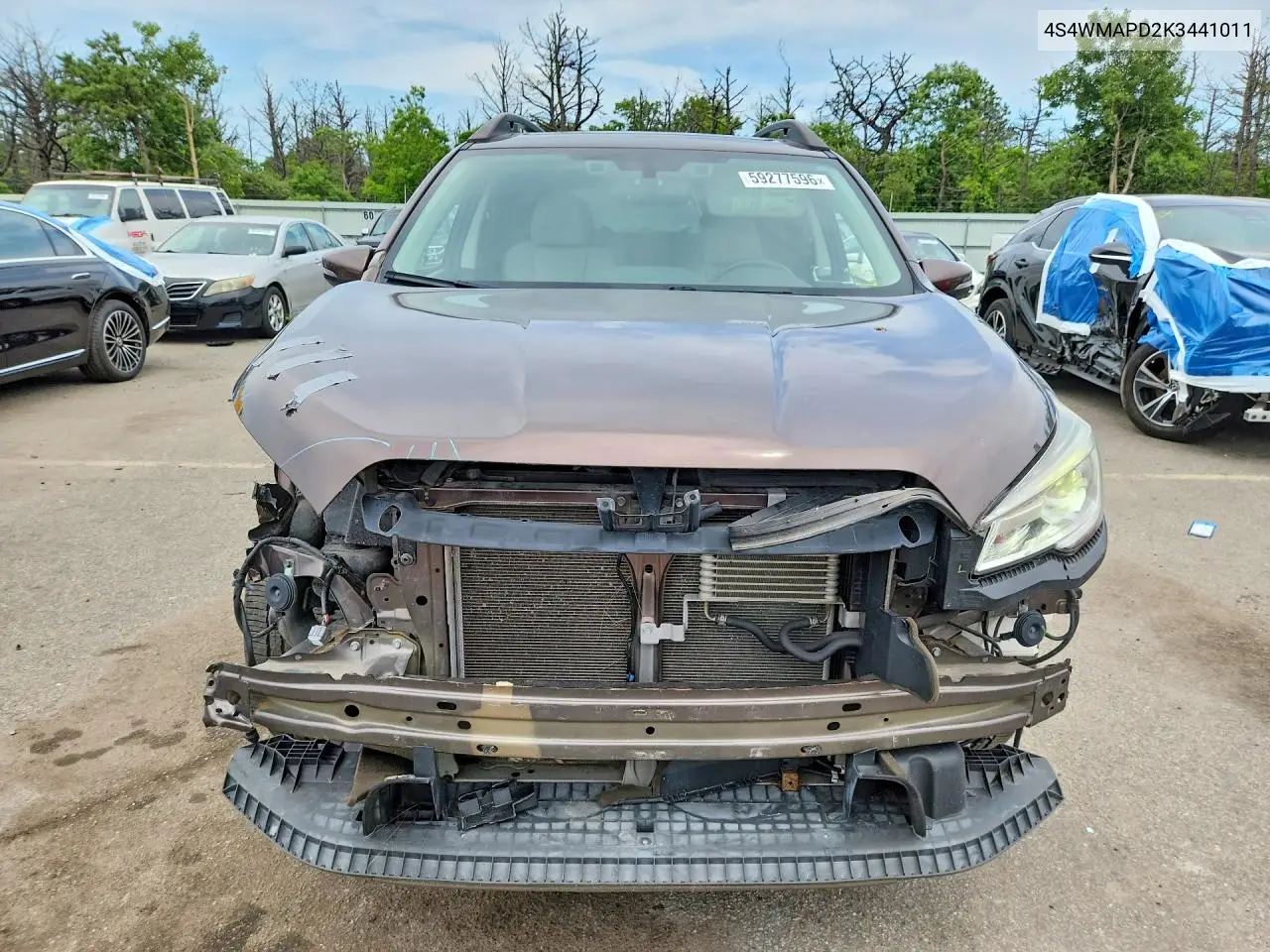 2019 Subaru Ascent Limited VIN: 4S4WMAPD2K3441011 Lot: 59277596