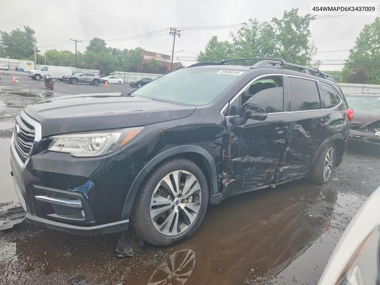 2019 Subaru Ascent Limited VIN: 4S4WMAPD6K3437009 Lot: 59606846