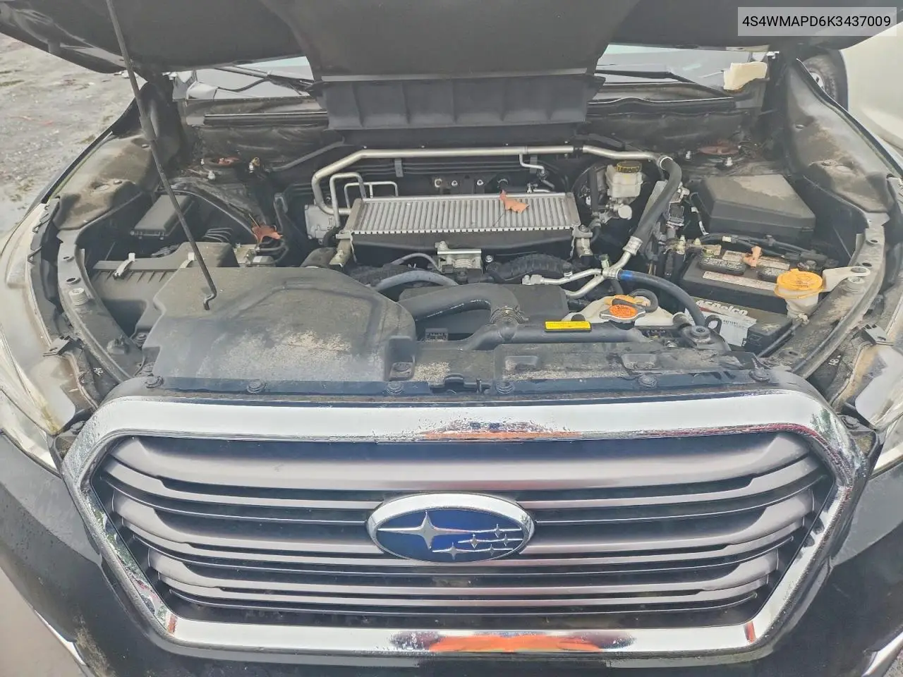 2019 Subaru Ascent Limited VIN: 4S4WMAPD6K3437009 Lot: 59606846