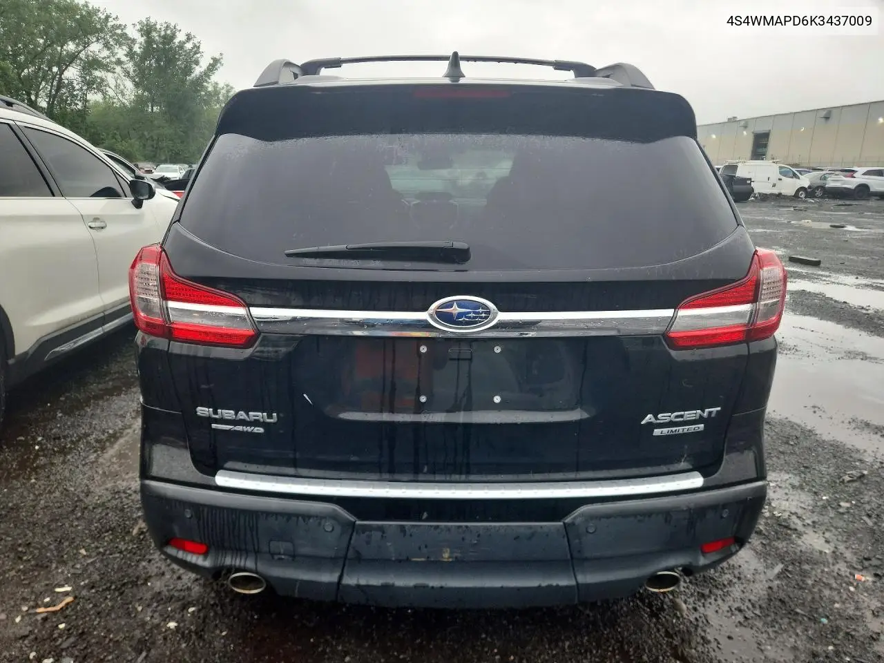 2019 Subaru Ascent Limited VIN: 4S4WMAPD6K3437009 Lot: 59606846