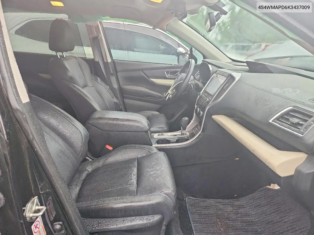 2019 Subaru Ascent Limited VIN: 4S4WMAPD6K3437009 Lot: 59606846