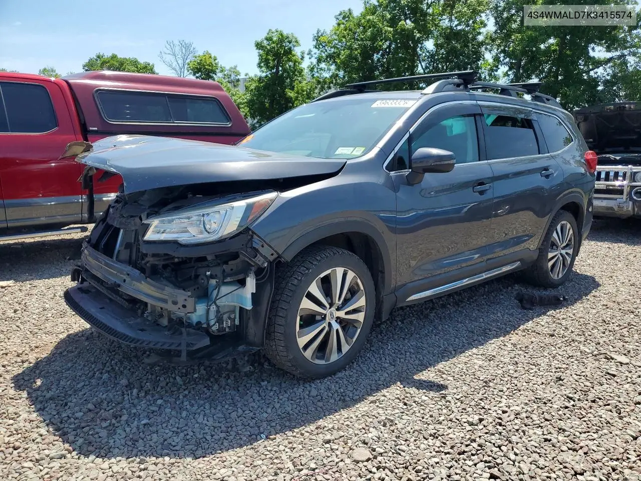 2019 Subaru Ascent Limited VIN: 4S4WMALD7K3415574 Lot: 59633326