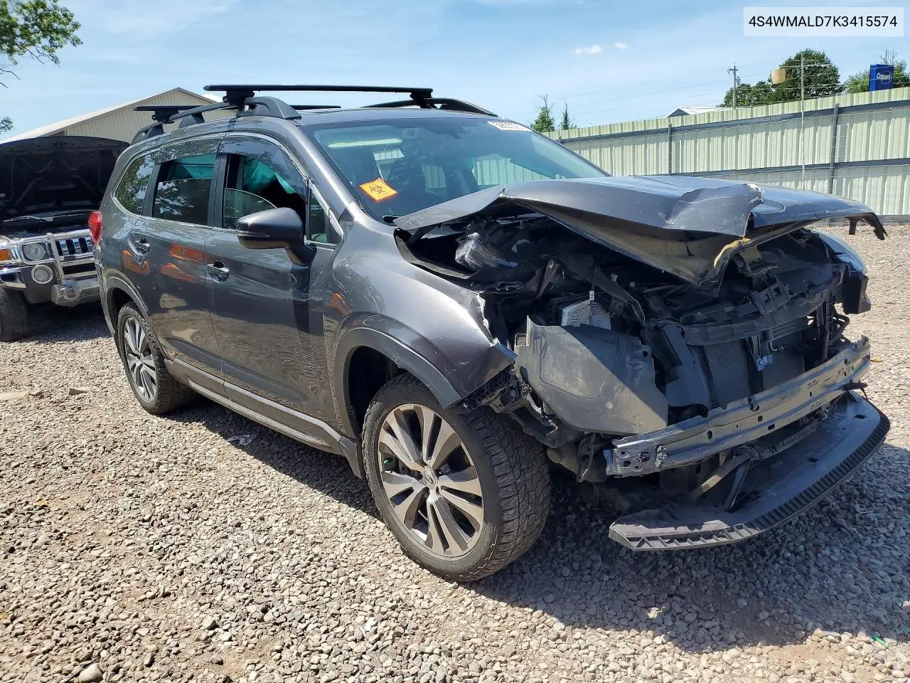 2019 Subaru Ascent Limited VIN: 4S4WMALD7K3415574 Lot: 59633326