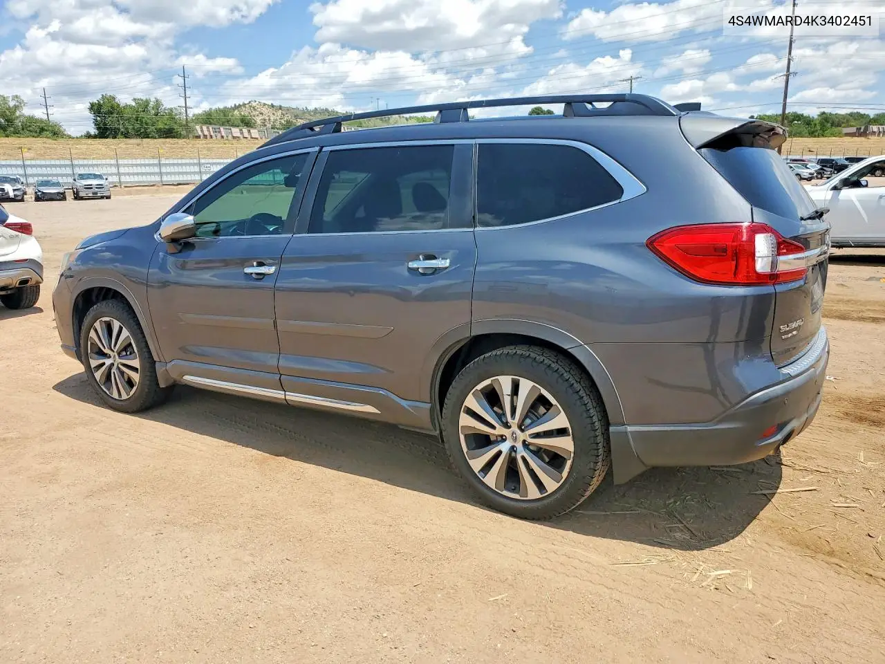2019 Subaru Ascent Touring VIN: 4S4WMARD4K3402451 Lot: 59728806