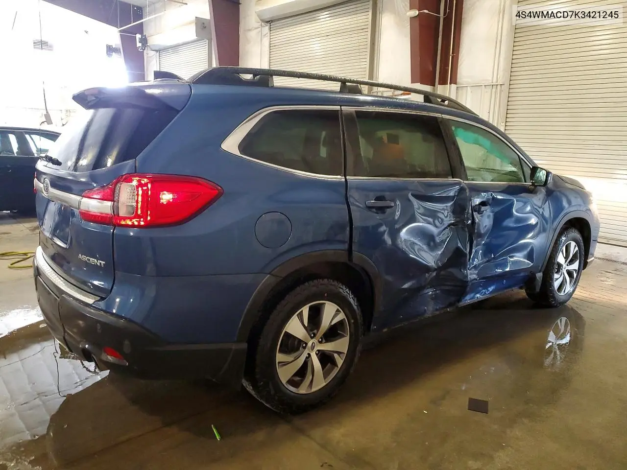 2019 Subaru Ascent Premium VIN: 4S4WMACD7K3421245 Lot: 59792476