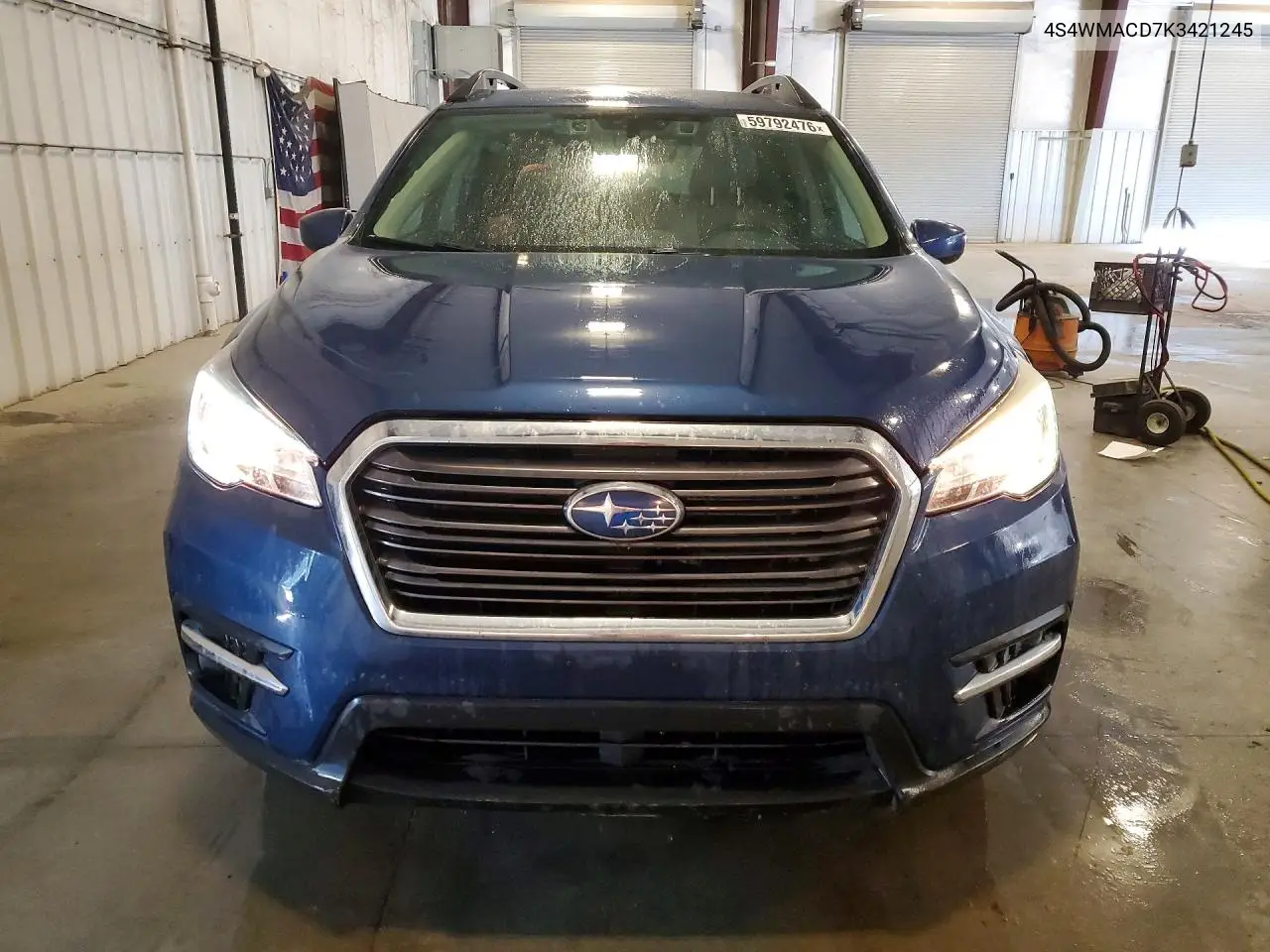 2019 Subaru Ascent Premium VIN: 4S4WMACD7K3421245 Lot: 59792476
