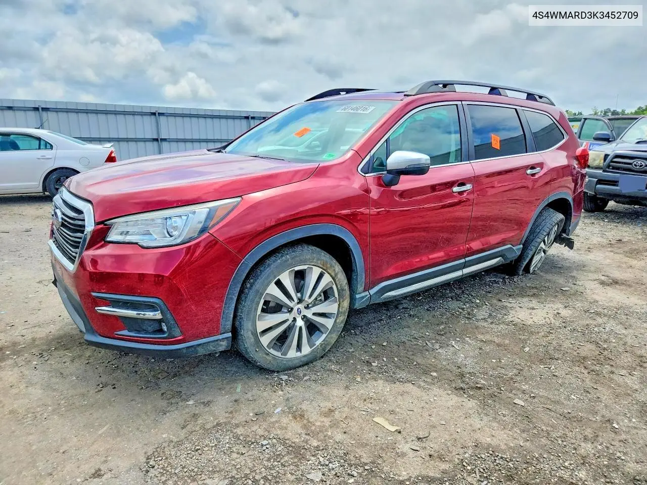 2019 Subaru Ascent Touring VIN: 4S4WMARD3K3452709 Lot: 60146016