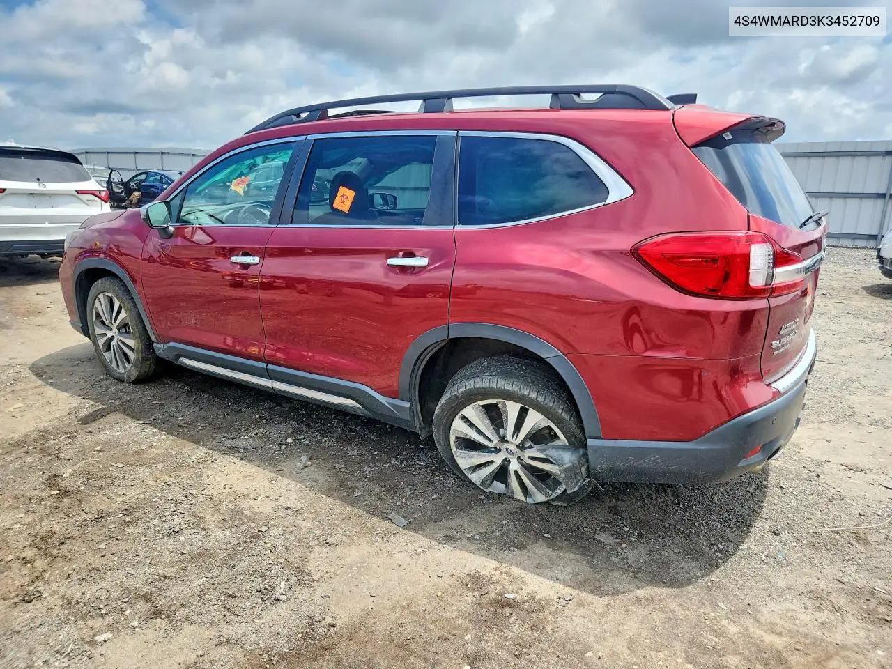2019 Subaru Ascent Touring VIN: 4S4WMARD3K3452709 Lot: 60146016