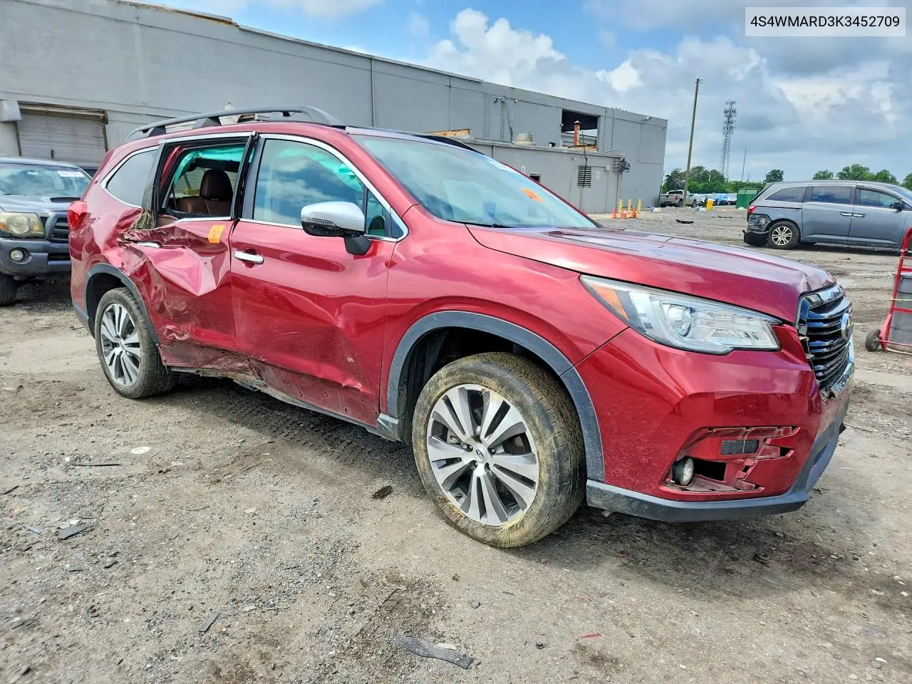 2019 Subaru Ascent Touring VIN: 4S4WMARD3K3452709 Lot: 60146016