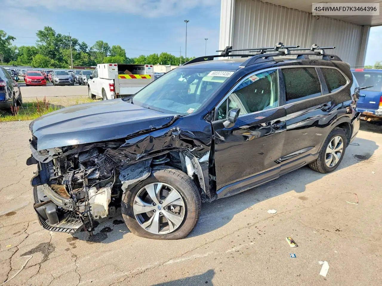 2019 Subaru Ascent Premium VIN: 4S4WMAFD7K3464396 Lot: 60377436