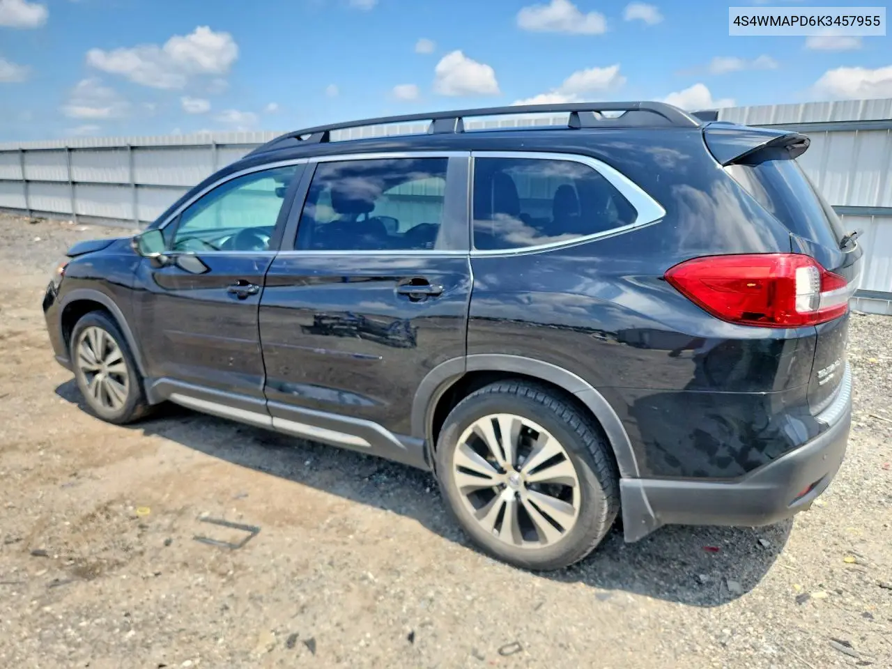2019 Subaru Ascent Limited VIN: 4S4WMAPD6K3457955 Lot: 60382946