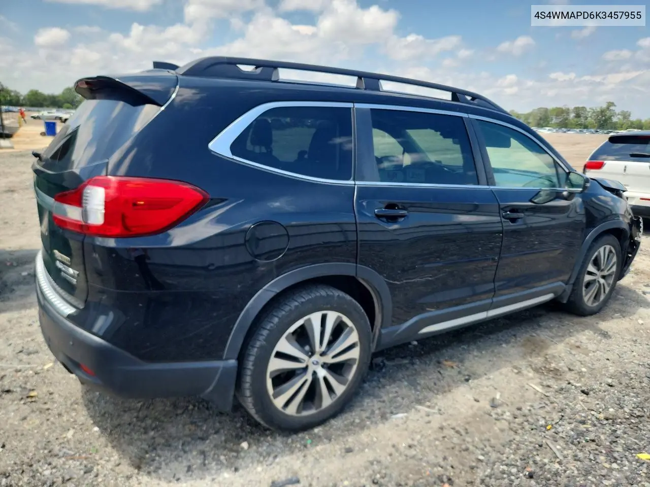 2019 Subaru Ascent Limited VIN: 4S4WMAPD6K3457955 Lot: 60382946