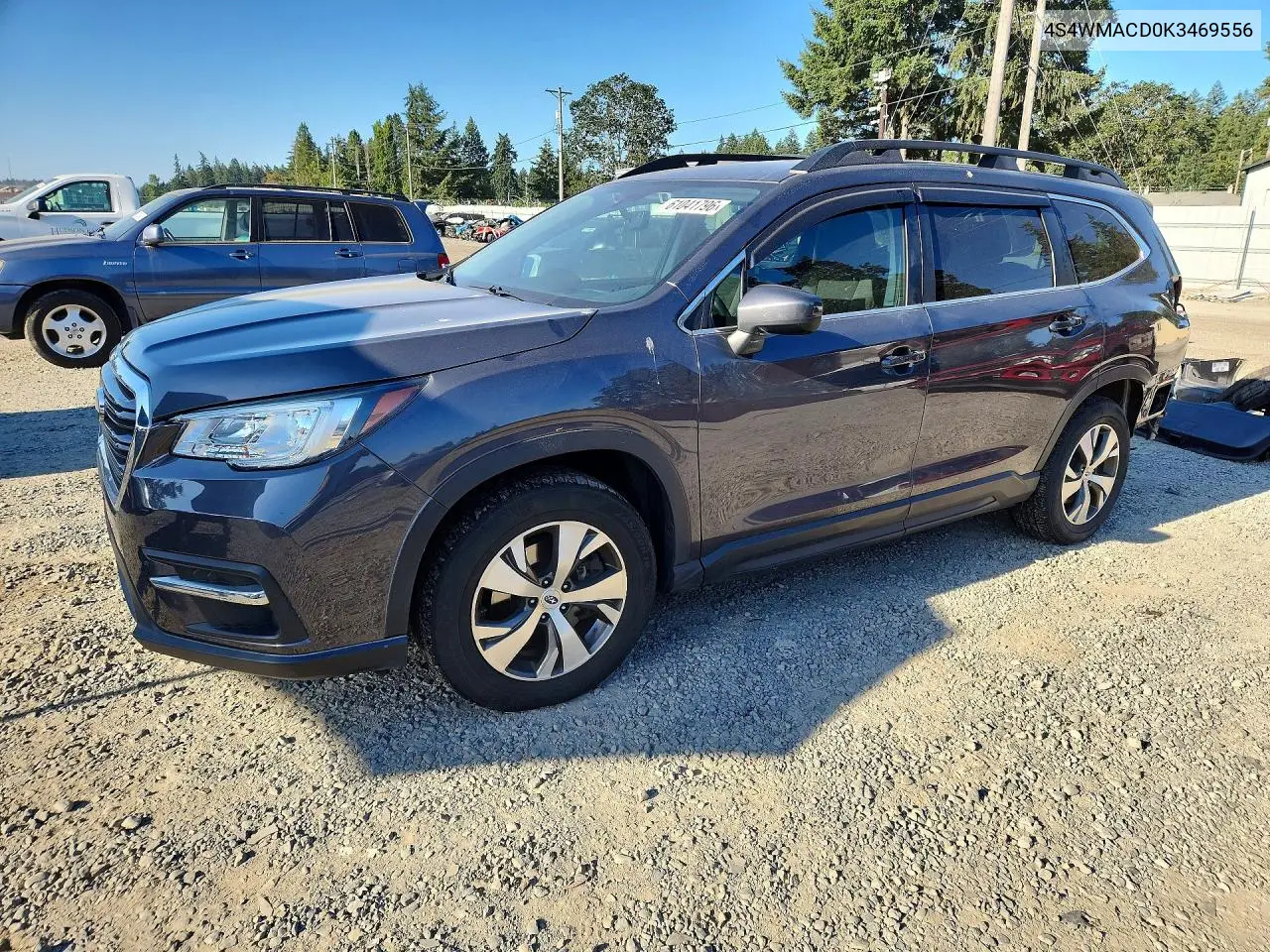 2019 Subaru Ascent Premium VIN: 4S4WMACD0K3469556 Lot: 61041796