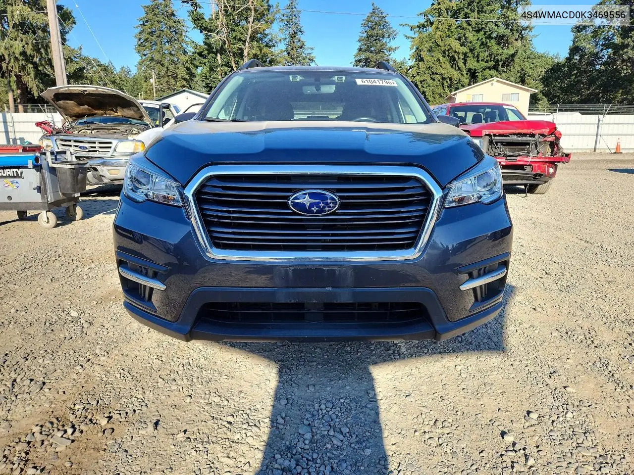2019 Subaru Ascent Premium VIN: 4S4WMACD0K3469556 Lot: 61041796