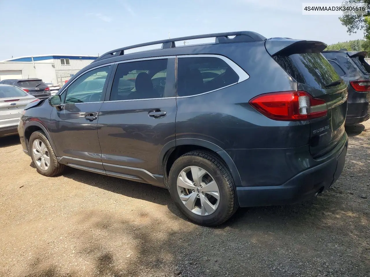 2019 Subaru Ascent VIN: 4S4WMAAD3K3406616 Lot: 61570376