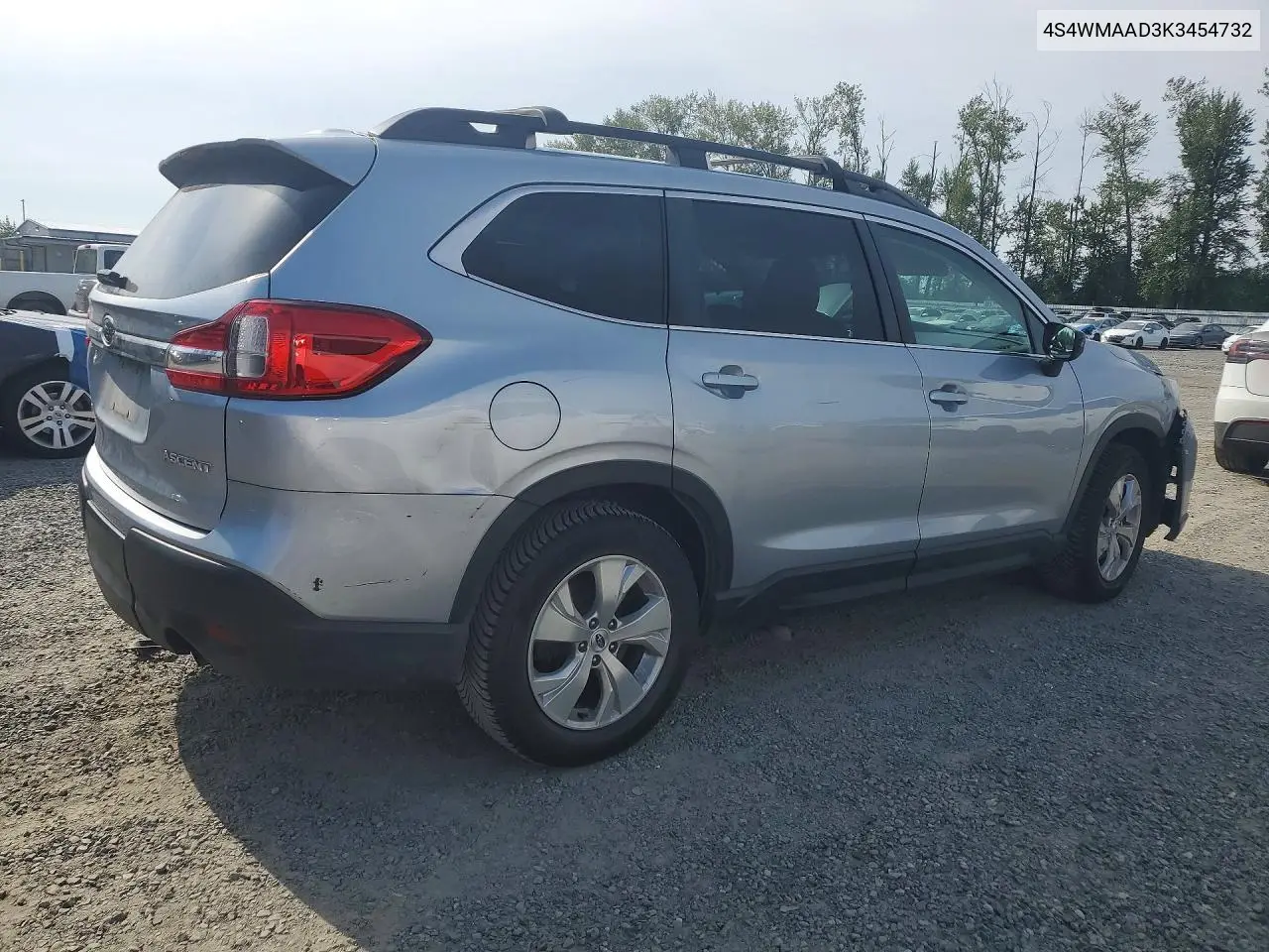 2019 Subaru Ascent VIN: 4S4WMAAD3K3454732 Lot: 61923916